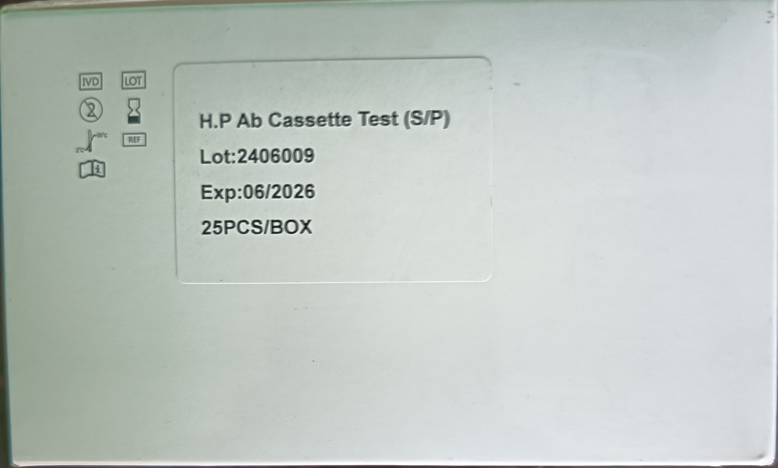 H. Pylori Ab. 25T/Box